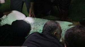 پيکر شهيد گمنام با حضور اعضاي کانون هاي مساجد در سوادکوه تشييع و به خاک سپرده شد