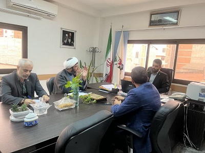 ديدار سرپرست ستاد هماهنگي کانون هاي مساجد مازندران با سرپرست معاون فرهنگي و آموزشي بنياد شهيد و امور ايثارگران استان